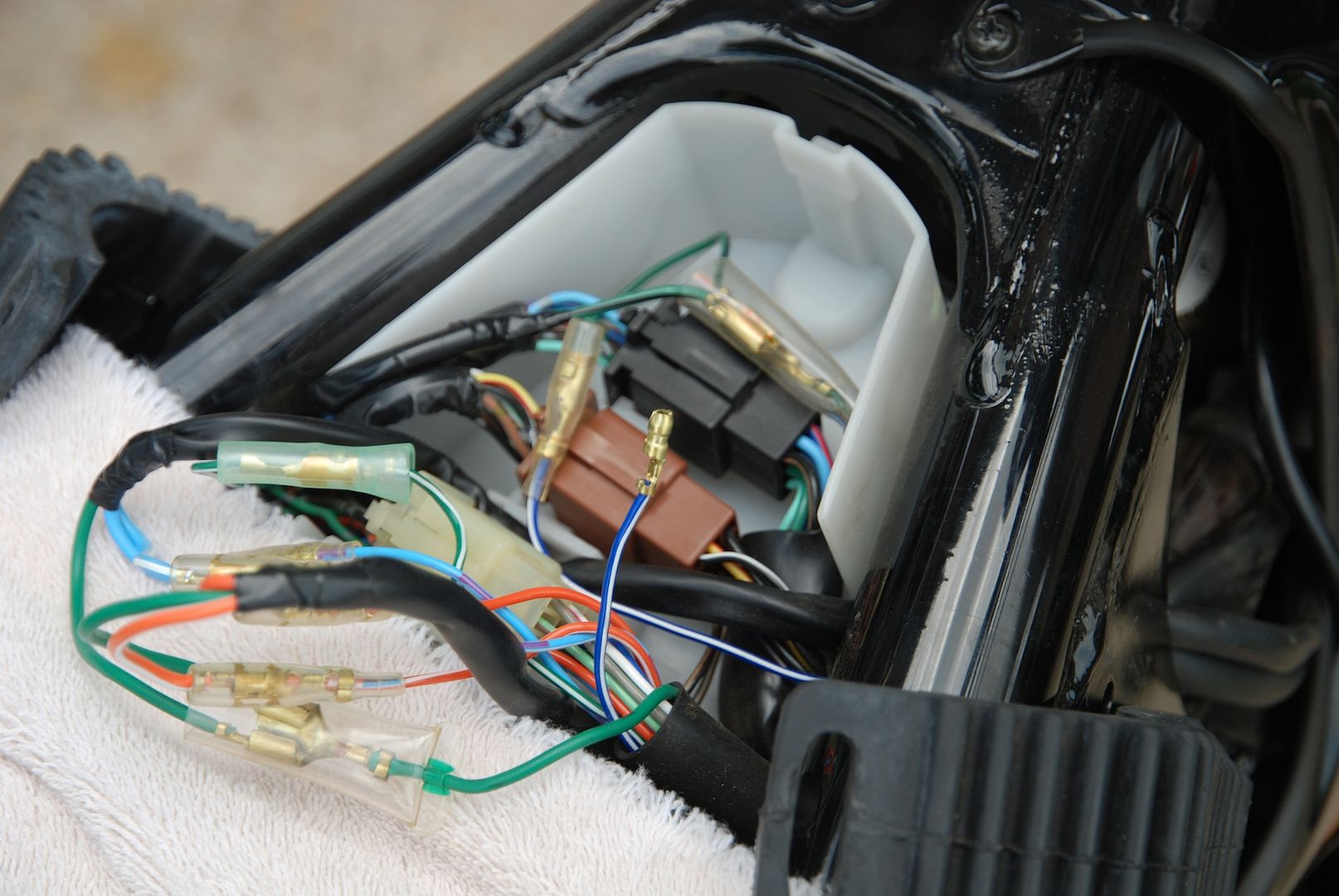 Baron Tachometer Installation Honda Shadow Forums